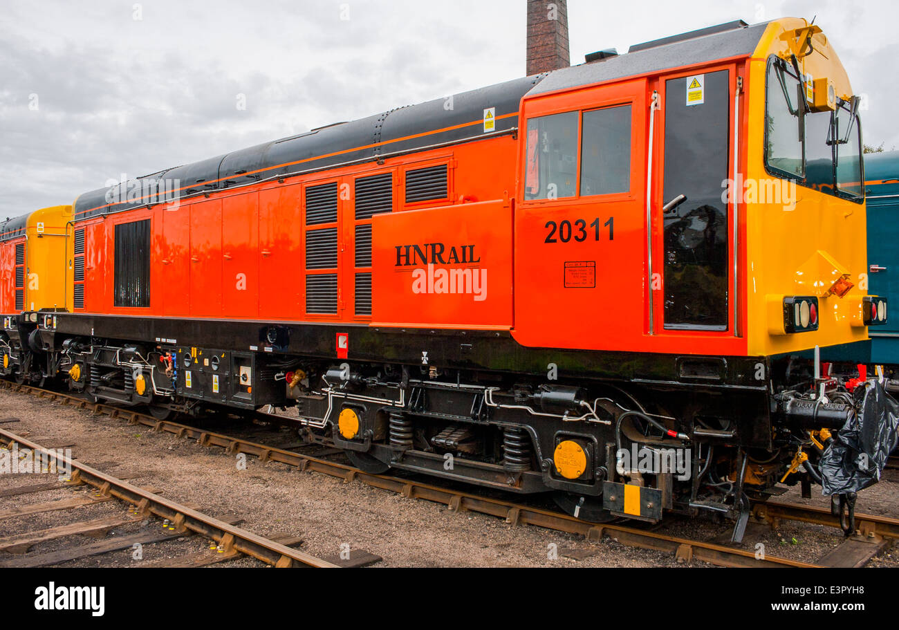 Classe 20, 20311 si erge a Barrow Hill Foto Stock