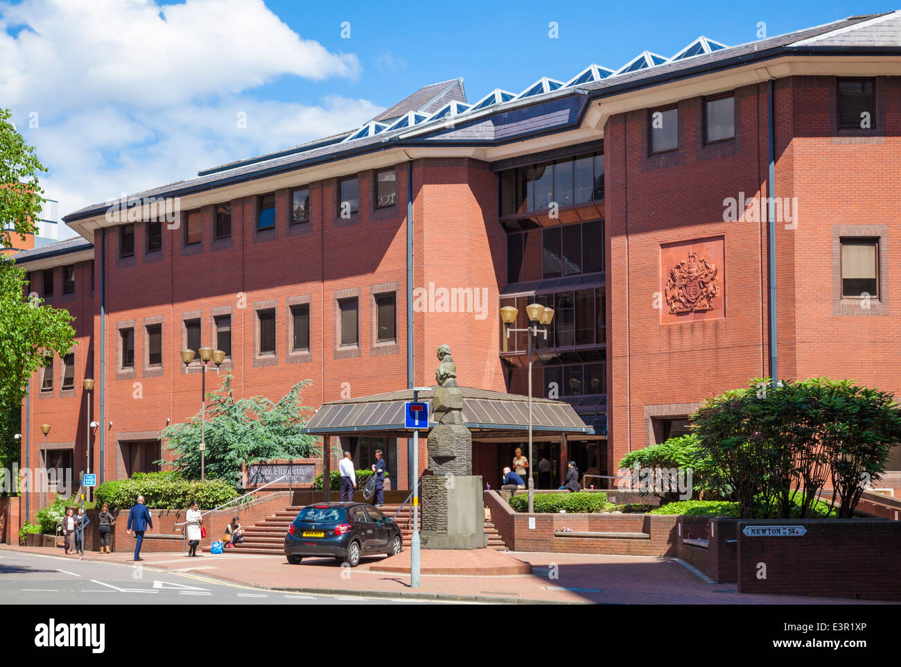 Birmingham Crown Court di Birmingham West Midlands, Inghilterra, Regno Unito, GB, Unione Europea, Europa Foto Stock