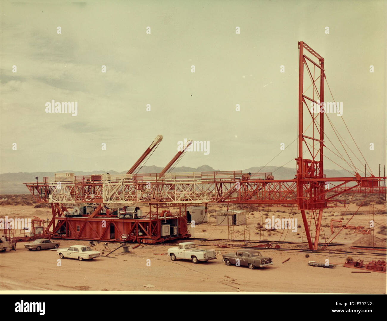 Il sistema missilistico Convair/General Dynamics Atlas, sviluppato negli anni '1960, era una parte fondamentale dei programmi di difesa e spaziale statunitensi, supportando la Guerra fredda e gli sforzi di esplorazione spaziale. Foto Stock