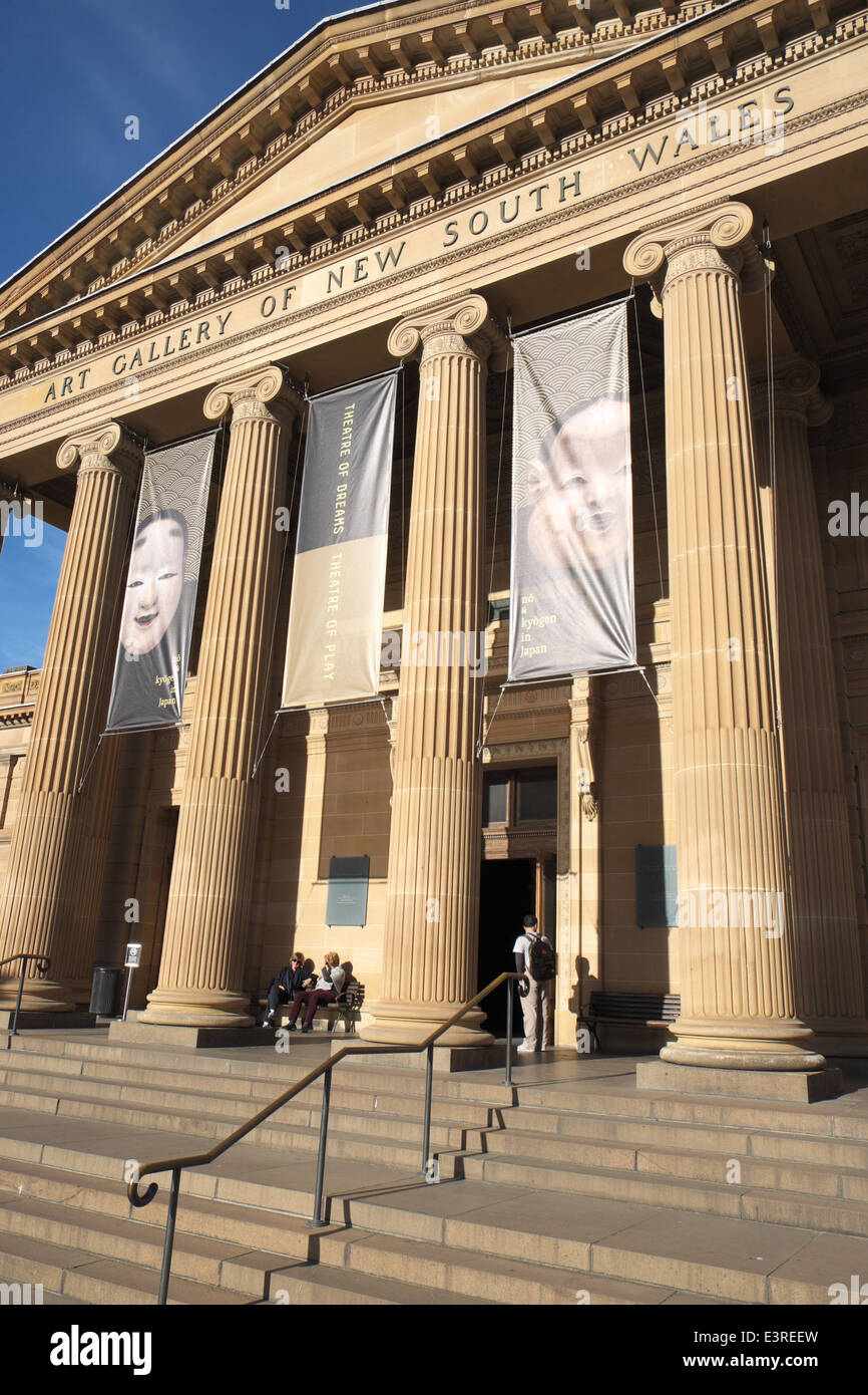 Galleria d'arte del Nuovo Galles del Sud di Sydney , Australia Foto Stock