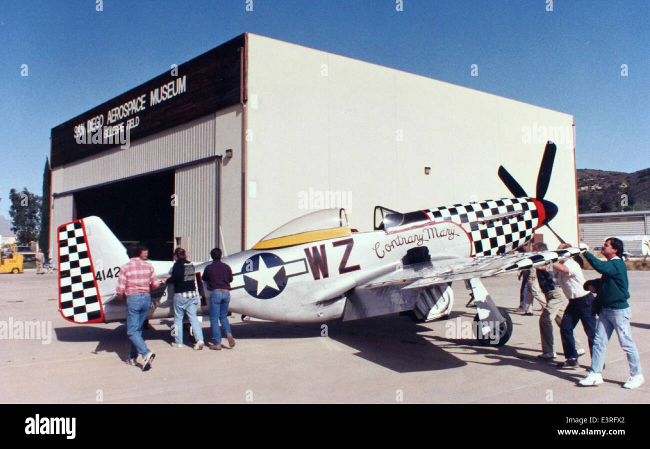 Nord America, P-51D, Mustang Foto Stock