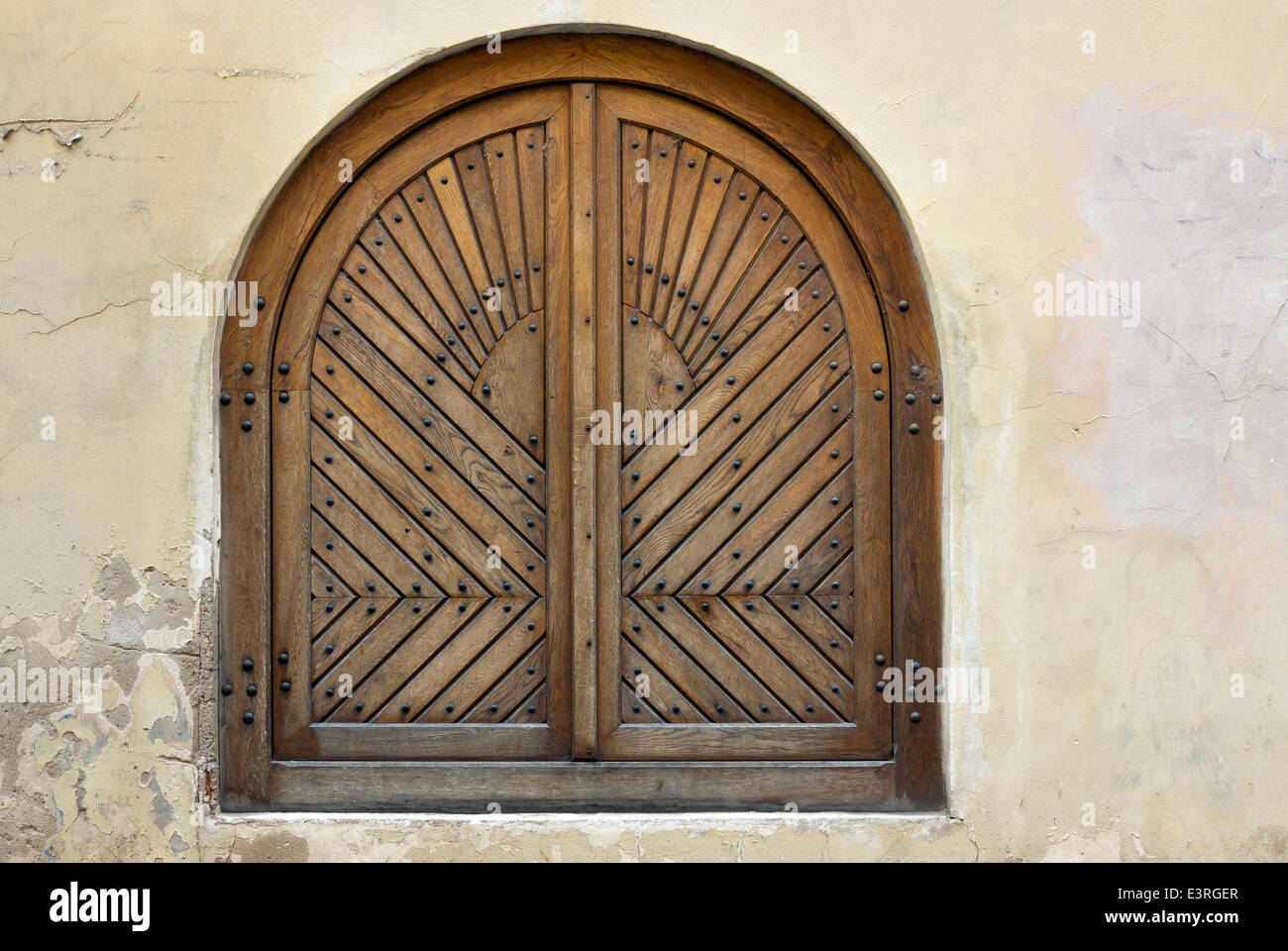 Immagine del cancello di ingresso - Porta Vecchia Foto Stock