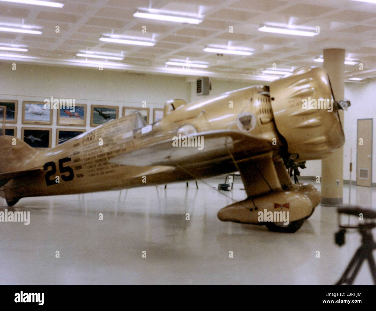 La Charles M. Daniels Collection presenta una foto dell'aereo da corsa di Jimmy Wedell, il "Ring-Free Special", equipaggiato con un motore Pratt & Whitney Hornet. Questo aereo, parte del Wedell-Williams Air Service, ha partecipato a diverse gare aeree. Foto Stock