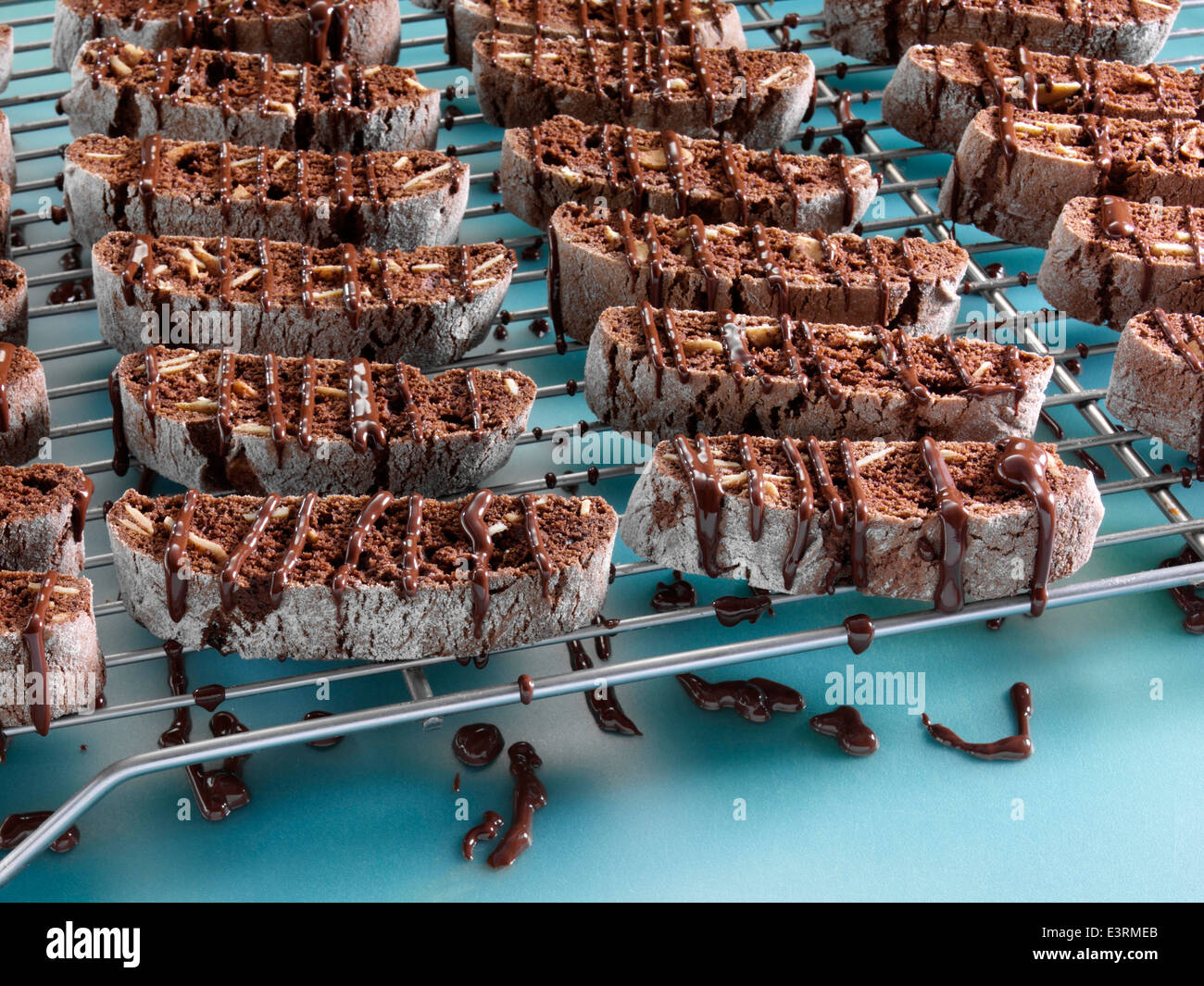 Biscotti di moka Foto Stock