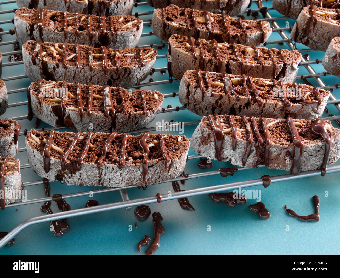 Biscotti di moka Foto Stock