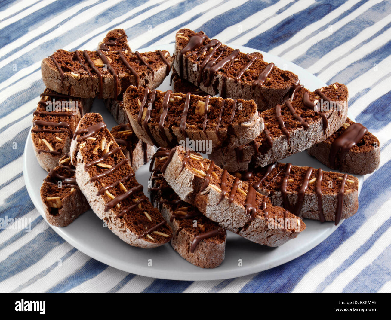 Biscotti di moka Foto Stock
