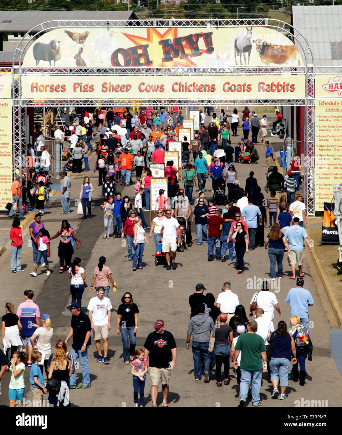 Il South Carolina State Fair celebrando 144anno di divertimento in Columbia, SC xx ottobre 2013 , Foto di Catherine Brown /OIC 0203 174 Foto Stock