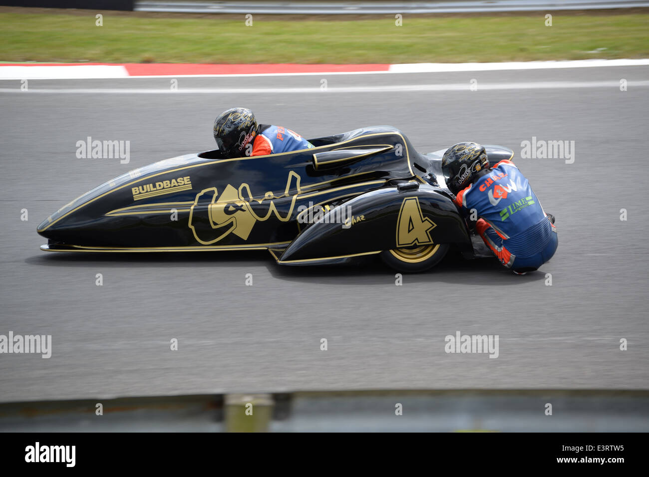 Corse Sidecar britanniche Foto Stock