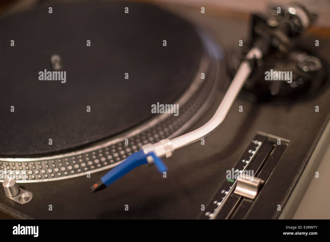 DJ attrezzature di miscelazione Foto Stock