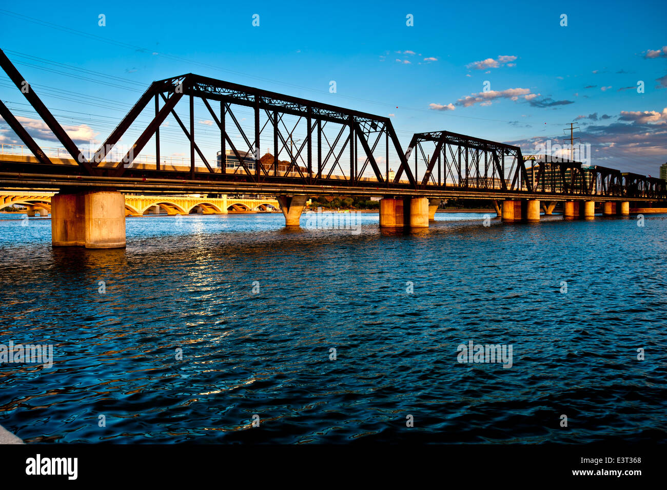 Il fiume di sale, Tempe, Arizona Foto Stock