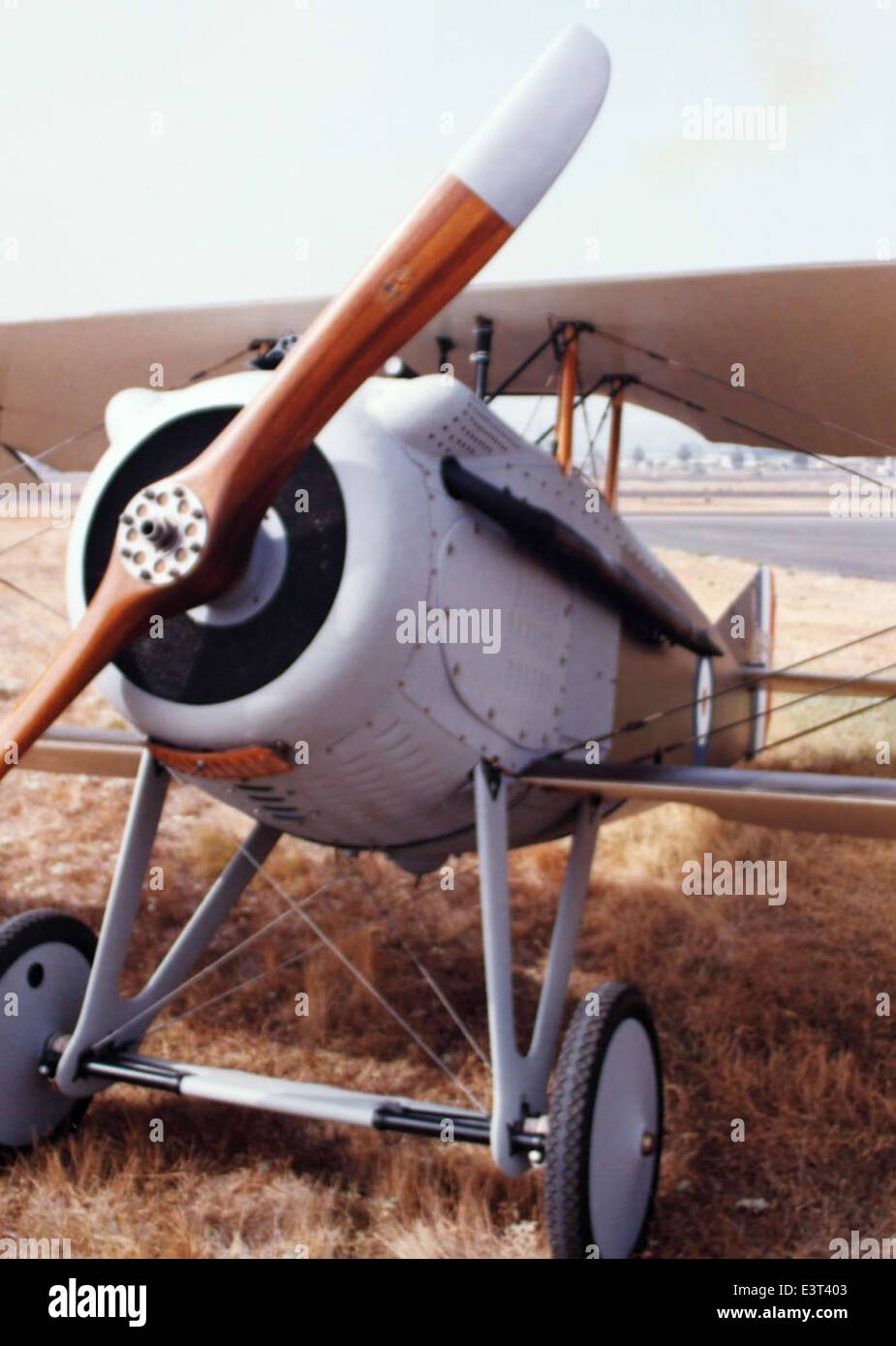 Lo SPAD VII era un caccia francese utilizzato durante la prima guerra mondiale, noto per la sua efficacia nel combattimento aereo. Ha giocato un ruolo chiave nelle vittorie alleate ed è stato uno dei combattenti di maggior successo della prima guerra mondiale. Foto Stock