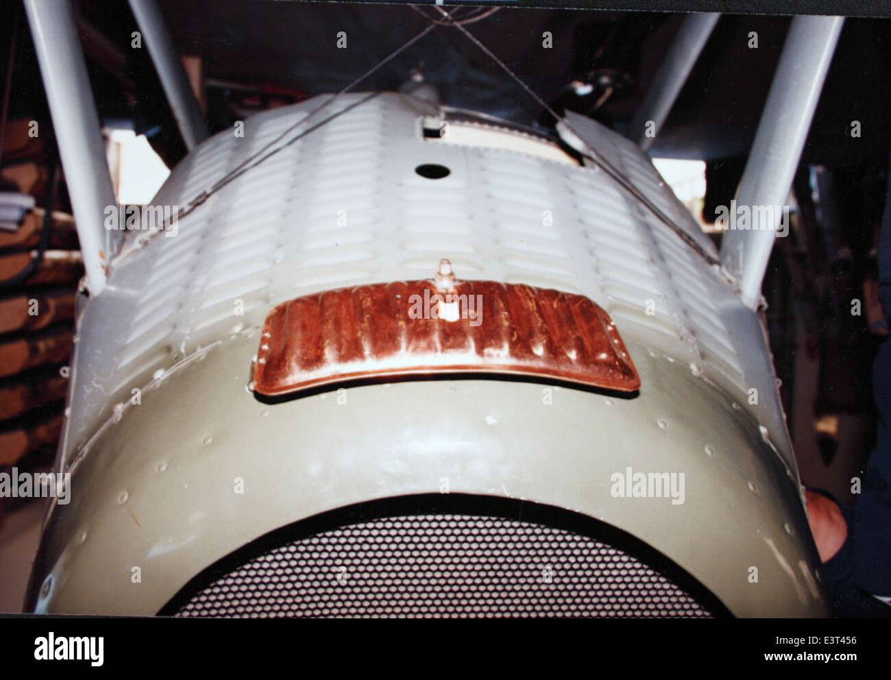 Lo SPAD VII era un caccia biplano francese ampiamente utilizzato durante la prima guerra mondiale. Noto per il suo design robusto e la sua velocità, fu uno dei caccia di maggior successo dell'epoca. Foto Stock