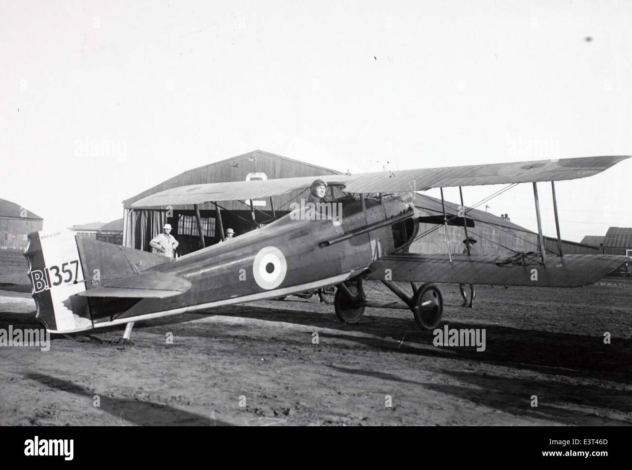 Lo SPAD VII era un caccia francese della prima guerra mondiale, noto per la sua durata ed efficacia in combattimento. Fu ampiamente utilizzato sia dai piloti francesi che da quelli americani, diventando uno dei caccia di maggior successo della guerra. Foto Stock