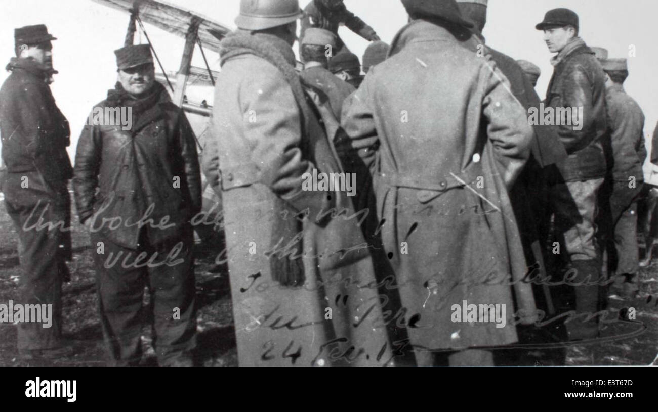 Lo SPAD VII era un aereo da caccia francese utilizzato durante la prima guerra mondiale noto per la sua velocità e durata, giocò un ruolo chiave nella vittoria alleata, servendo come uno dei principali velivoli per piloti francesi e americani. Foto Stock