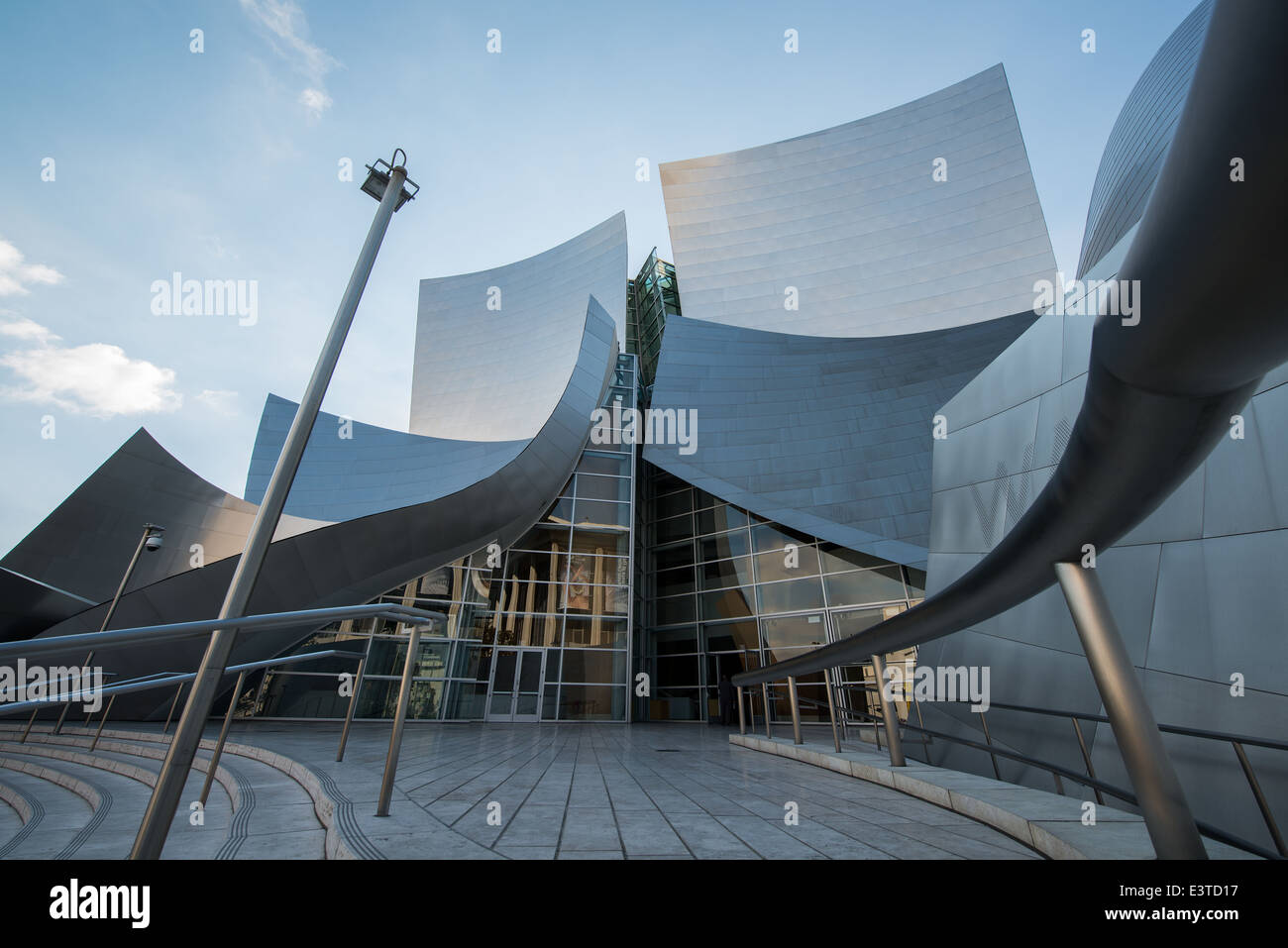 Walt Disney Concert Hall di Los Angeles in California Foto Stock