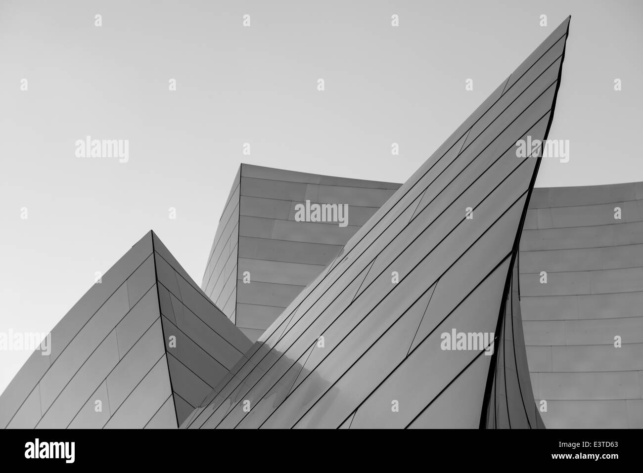 Walt Disney Concert Hall di Los Angeles in California Foto Stock