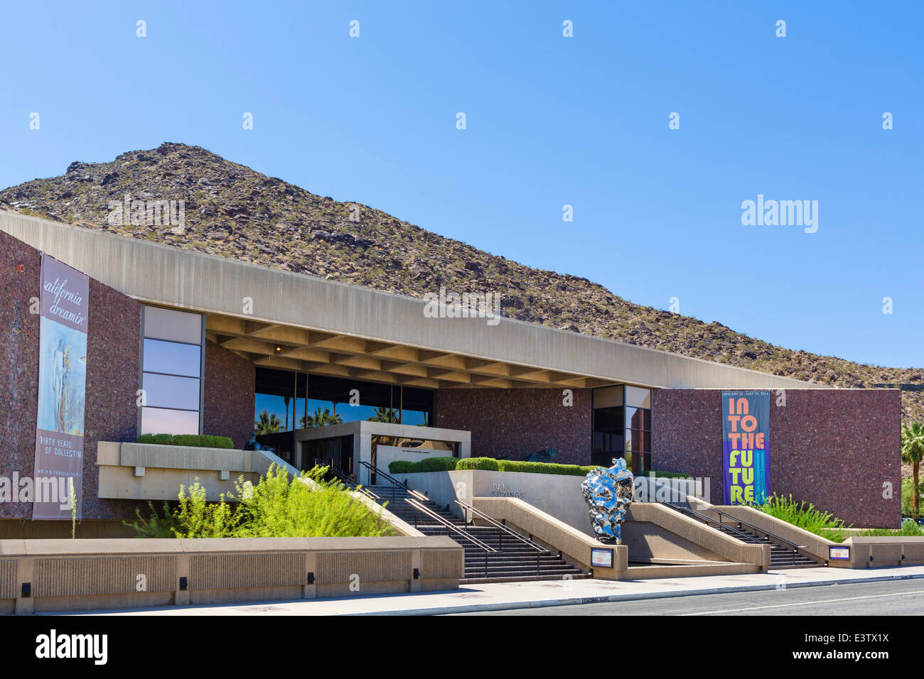 Palm Springs Art Museum, Palm Springs, Riverside County, California, Stati Uniti d'America Foto Stock