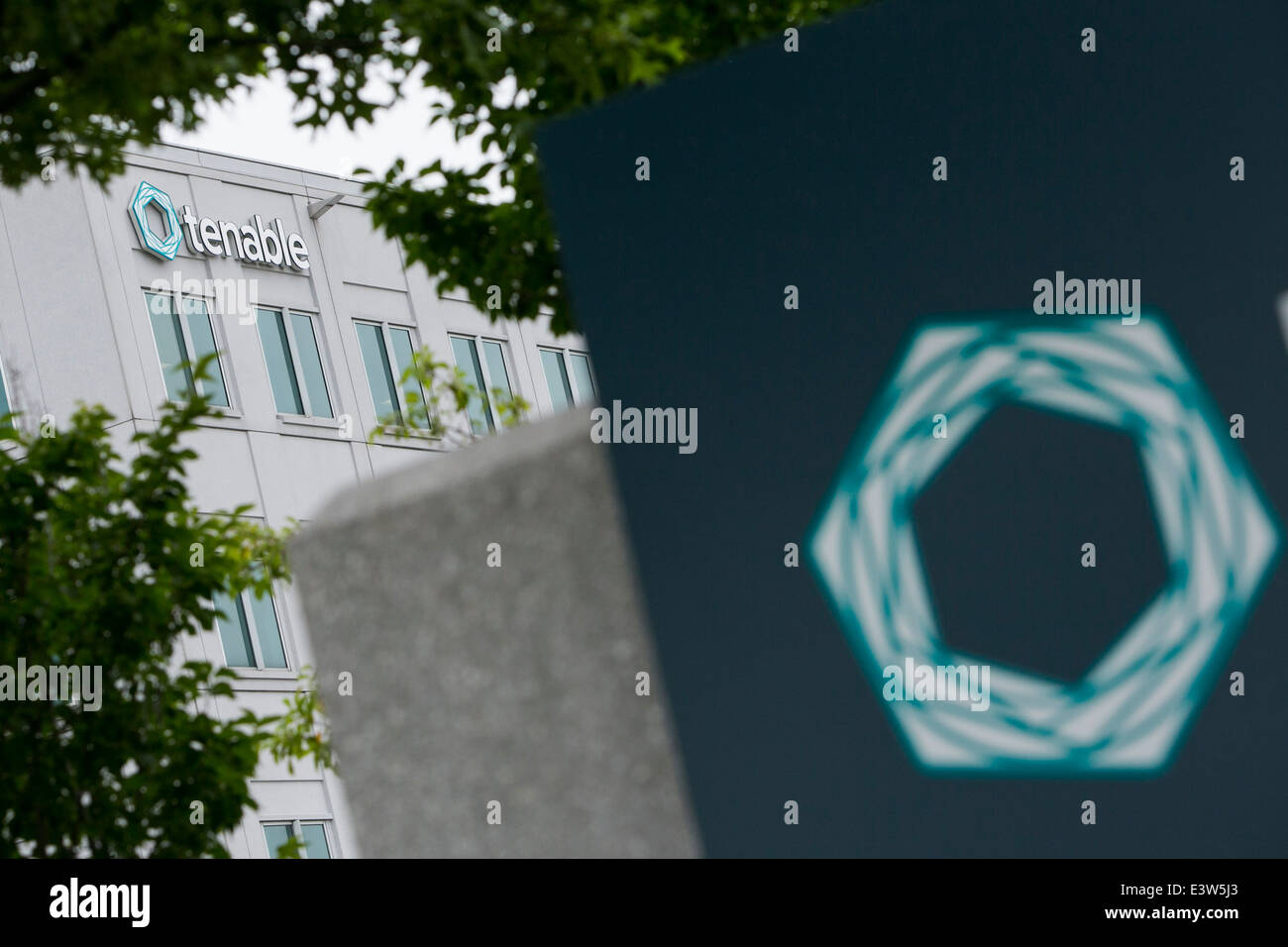 Il quartier generale della sicurezza di rete impresa sostenibile in Columbia, Maryland. Foto Stock