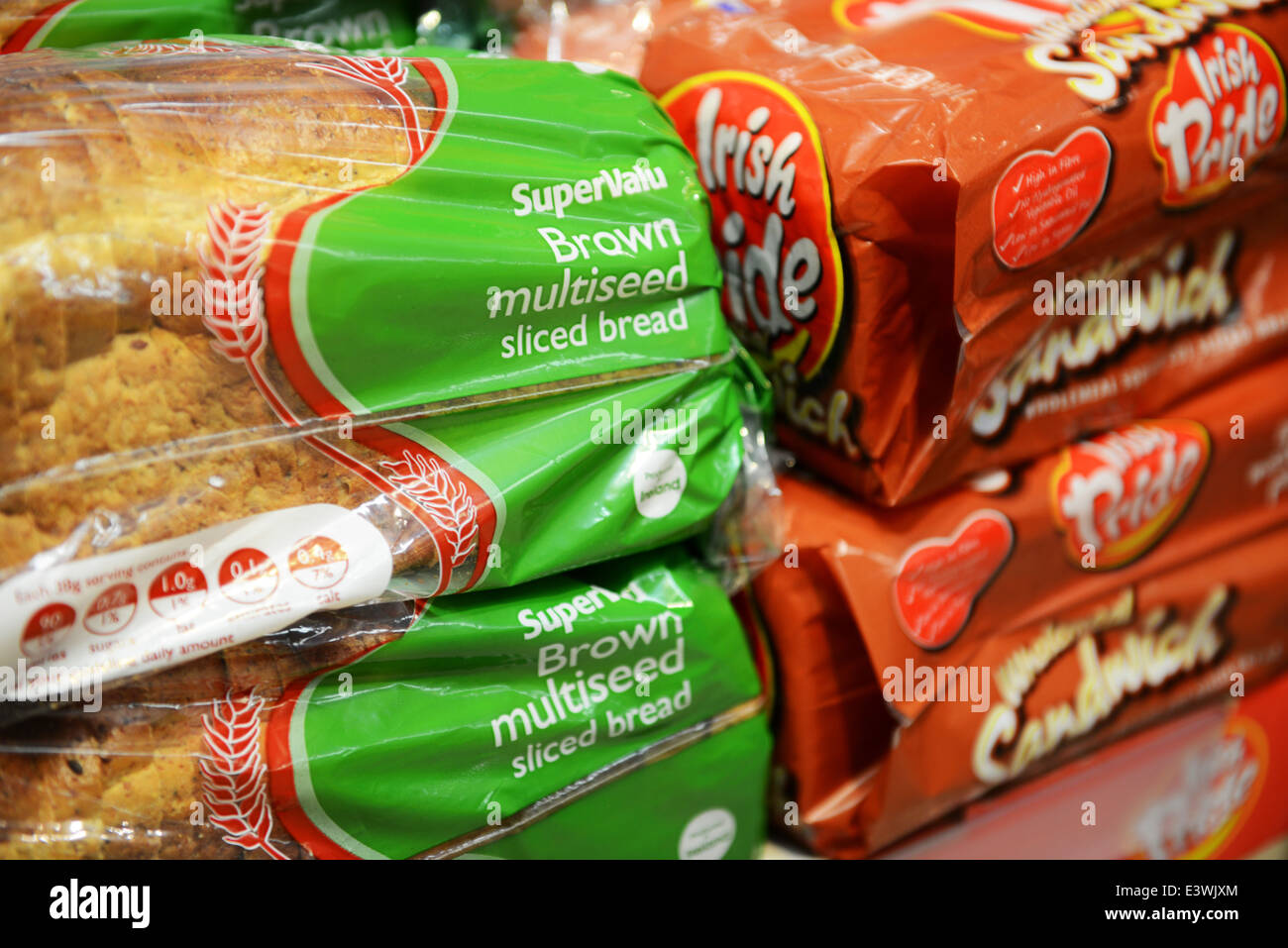 Pagnotte di pane Foto Stock