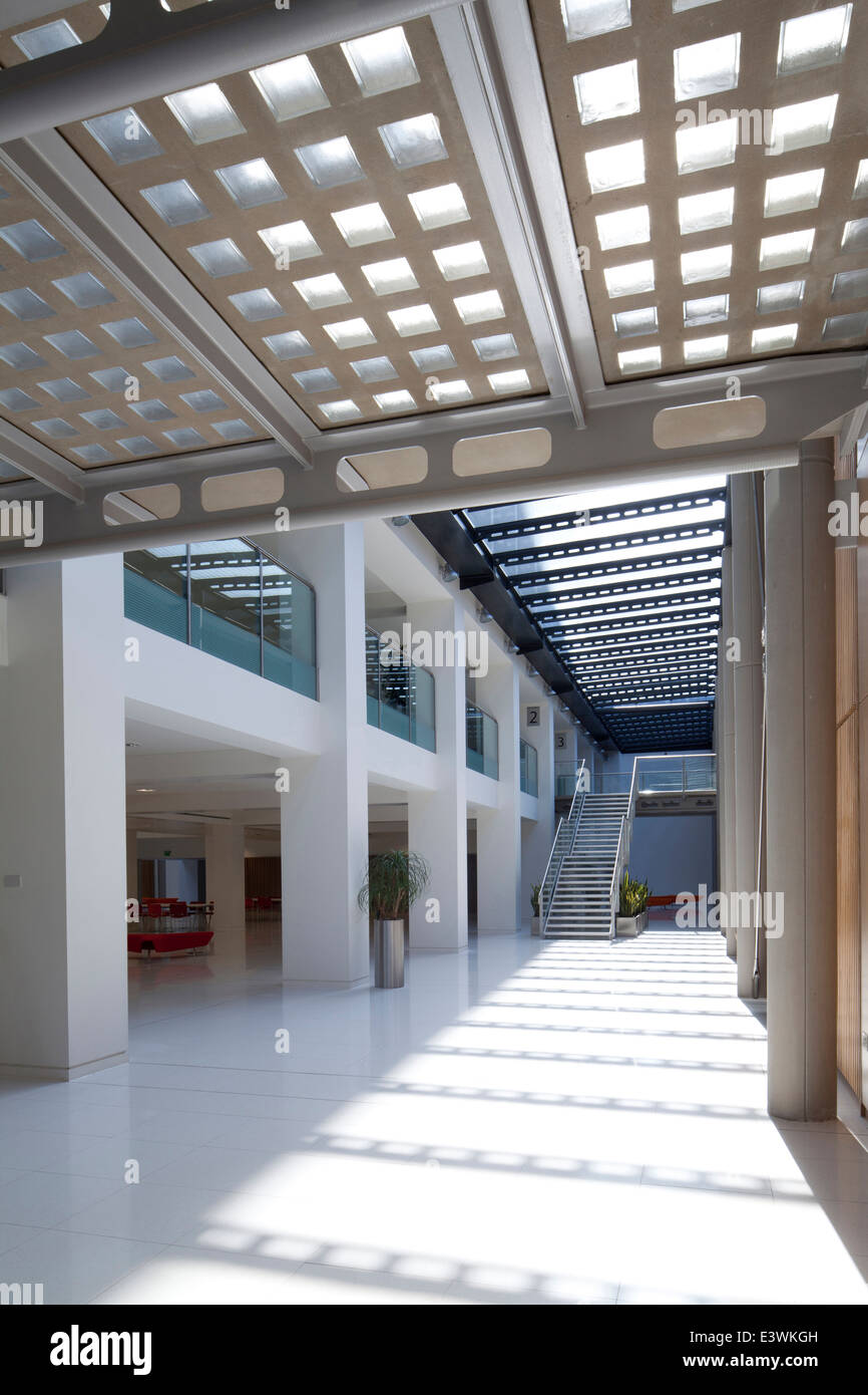 Interno di Nottingham Trent University, Arkwright e edifici di Newton. Foto Stock