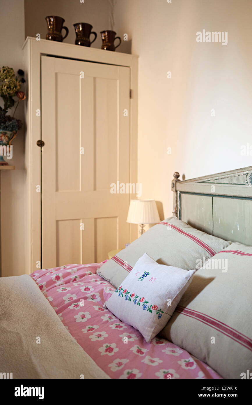 La camera da letto padronale e nella casa di perdere la speranza di speranza e di Greenwood dolciumi fama, Dulwich, Londra Foto Stock