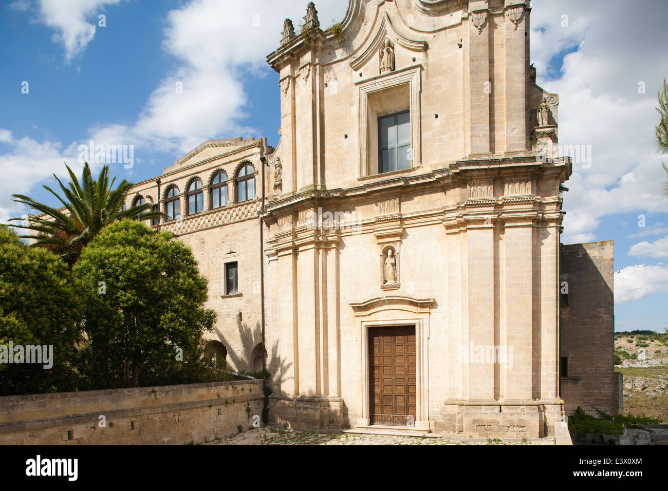 Chiesa di Sant' Agostino, Matera, Basilicata, Italia, Europa Foto Stock