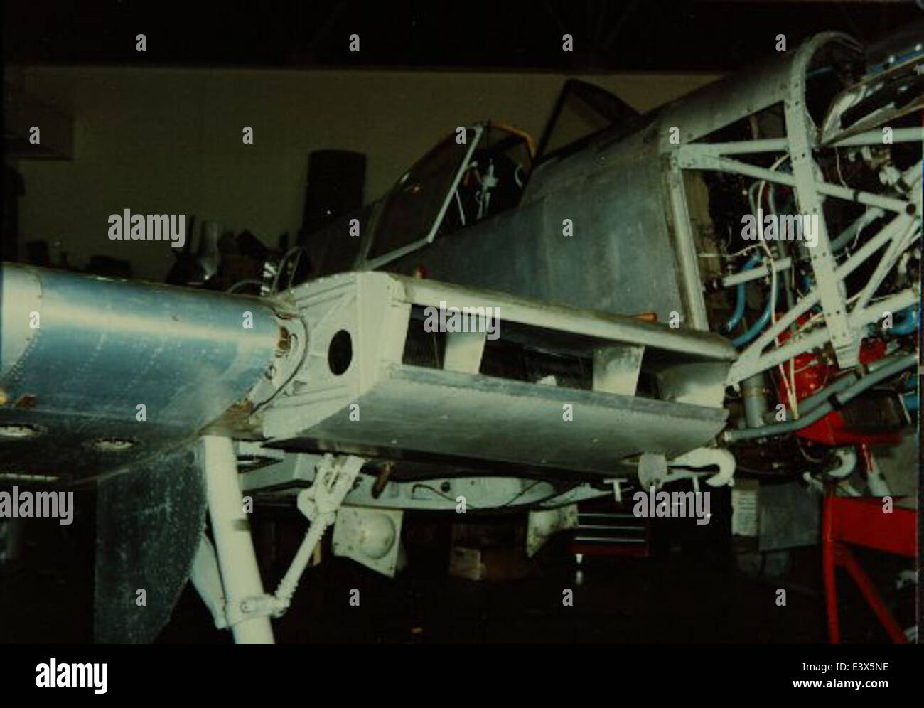 Il Fairey AS-6 MK-J, noto anche come MK 18, è un aereo da ricognizione bimotore britannico, esposto al SDASM di San Diego. Fu utilizzato dalla Royal Navy durante gli anni '1950 per pattugliamenti marittimi e missioni di ricognizione. Foto Stock