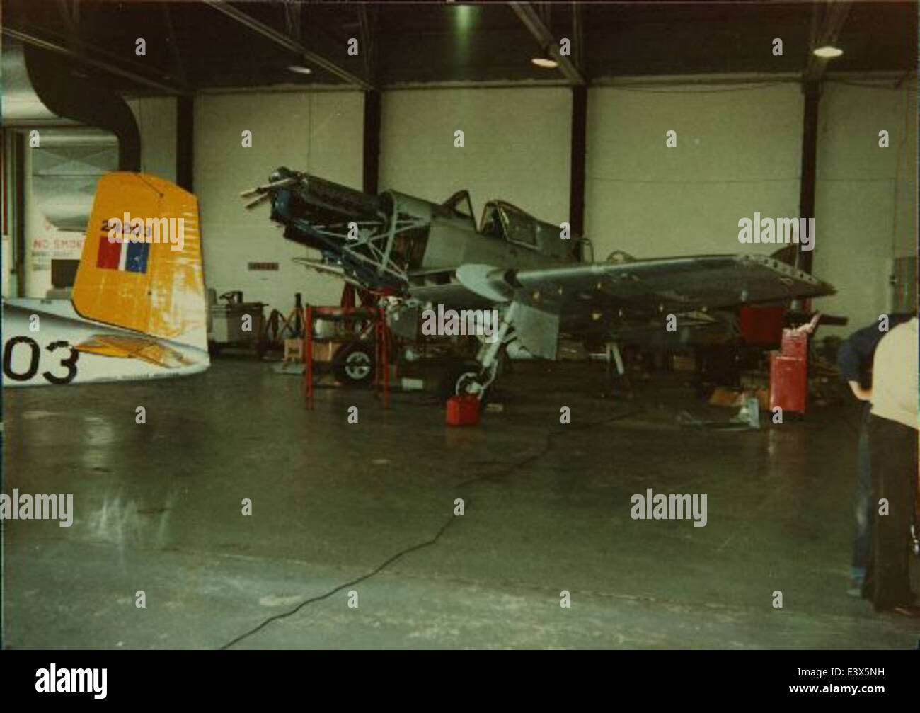 Il Fairey AS-6, variante MK-J, è un aereo da ricognizione e antisommergibile. Esposto al San Diego Air and Space Museum, rappresenta significativi progressi nell'aviazione navale durante la sua epoca. Foto Stock