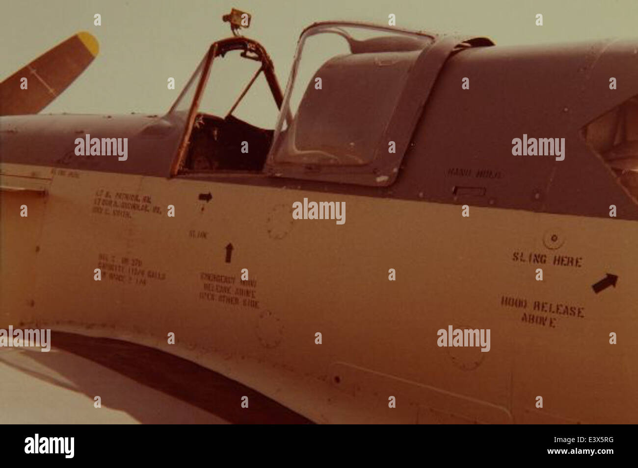 Fairey AS-6, contrassegnato come MK-J, è stato esposto al San Diego Air & Space Museum. Foto Stock