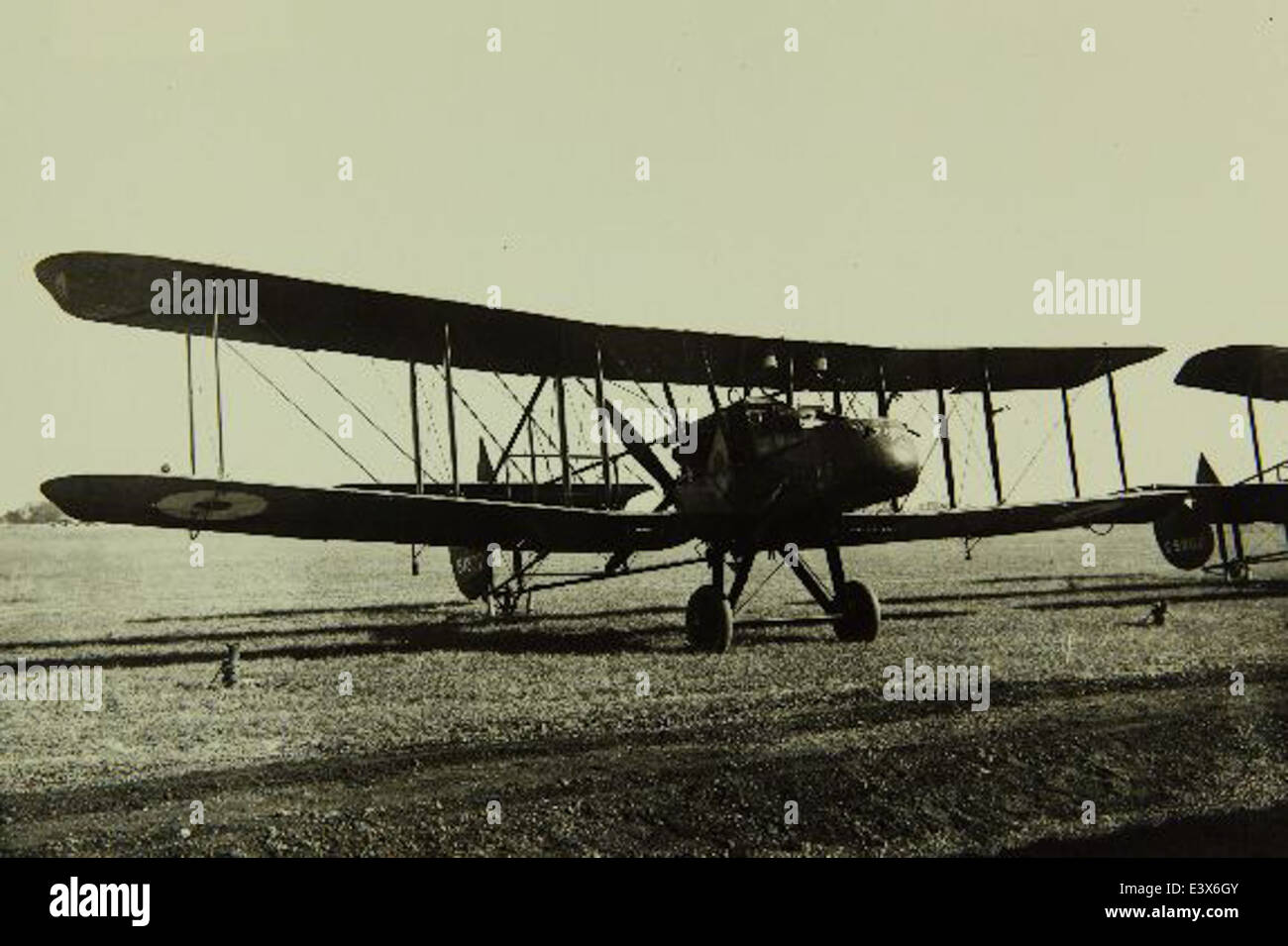 Il Royal Aircraft Factory FE.8 era un caccia biplano monoposto britannico, utilizzato durante la prima guerra mondiale. Fu uno dei primi velivoli ad essere dotato di una mitragliatrice sincronizzata, contribuendo allo sviluppo del combattimento aereo. L'aereo fu utilizzato dal Royal Flying Corps. Foto Stock