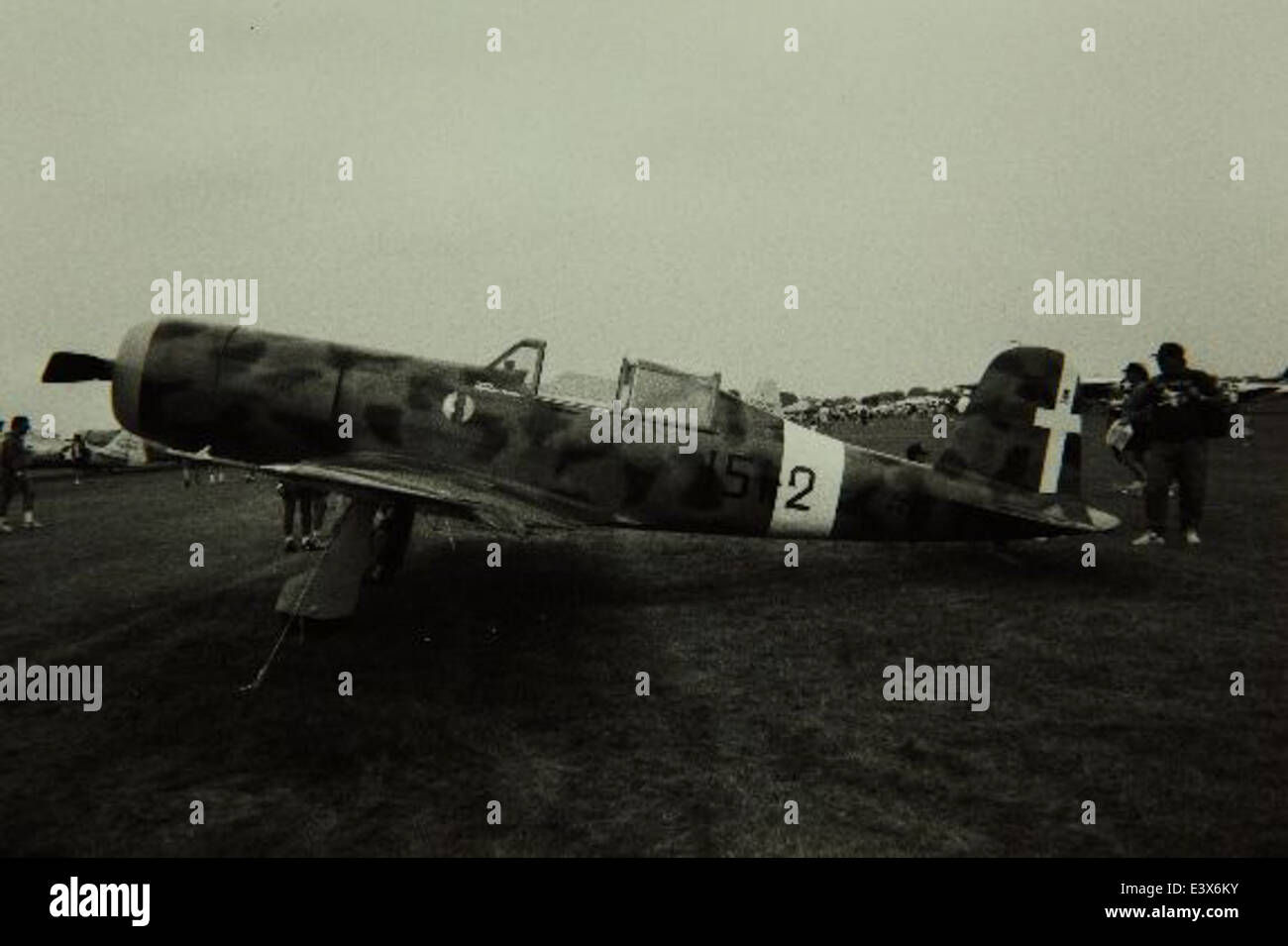 Il Fiat G-46 è un velivolo da addestramento italiano bimotore, progettato negli anni '1940 È stato utilizzato dall'Aeronautica militare per scopi di addestramento, mostrando lo sviluppo di aerei da addestramento militari dopo la seconda guerra mondiale. Foto Stock