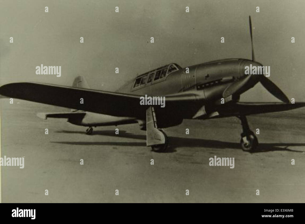 Il Fiat G-55 era un caccia monoposto italiano utilizzato durante la seconda guerra mondiale. Noto per la sua agilità e il potente armamento, fu uno dei caccia dell'asse più efficaci durante la guerra. Foto Stock