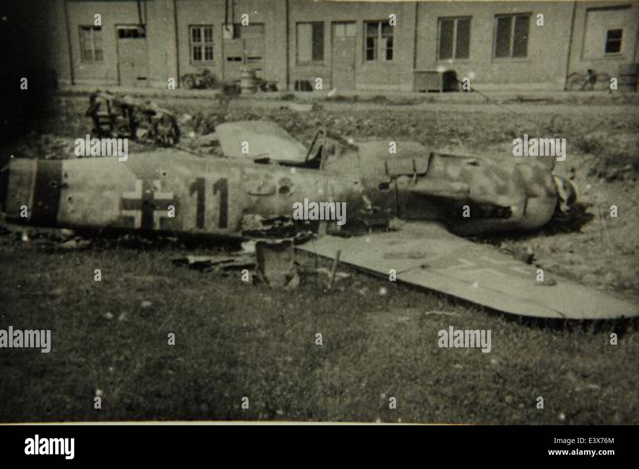Il Focke-Wulf FW 190 era un caccia tedesco della seconda guerra mondiale noto per la sua versatilità in combattimento. Fu uno degli aerei più efficaci utilizzati dalla Luftwaffe durante la guerra. Foto Stock