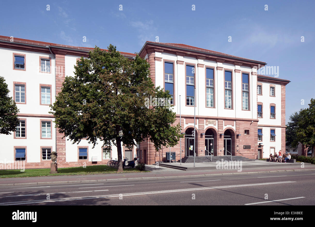 Stato e la corte distrettuale, Hanau, Hesse, Germania Foto Stock