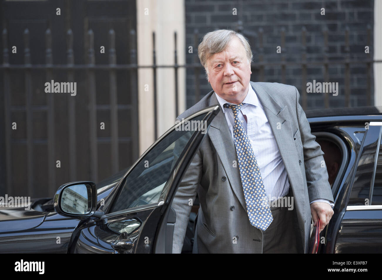 Londra, Regno Unito. 1 Luglio, 2014. Ministri di arrivare a Downing Street a Londra per il settimanale riunione del gabinetto. Nella foto: KENNETH CLARKE MP - Ministro senza portafoglio. © Lee Thomas/ZUMA filo/ZUMAPRESS.com/Alamy Live News Foto Stock