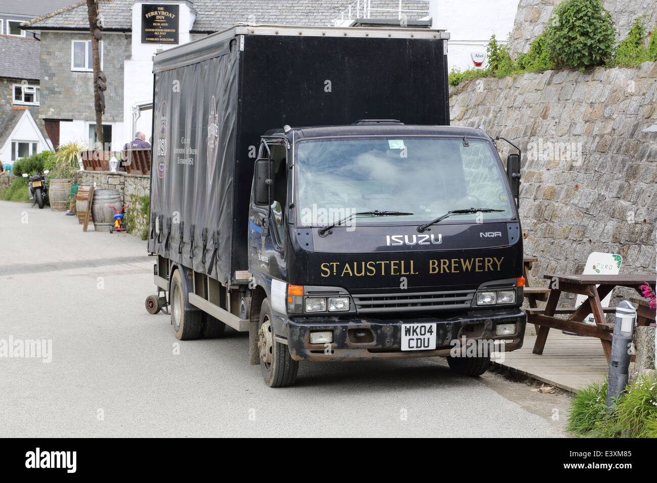 St austell brewery furgone Foto Stock