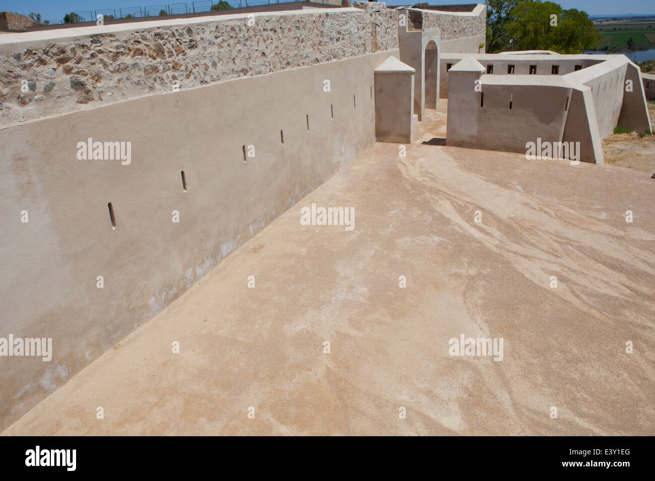 San Cristobal Fort, costruita nel XVII secolo durante il restauro portoghese la guerra. È anche importante nel 1811, durante il t Foto Stock