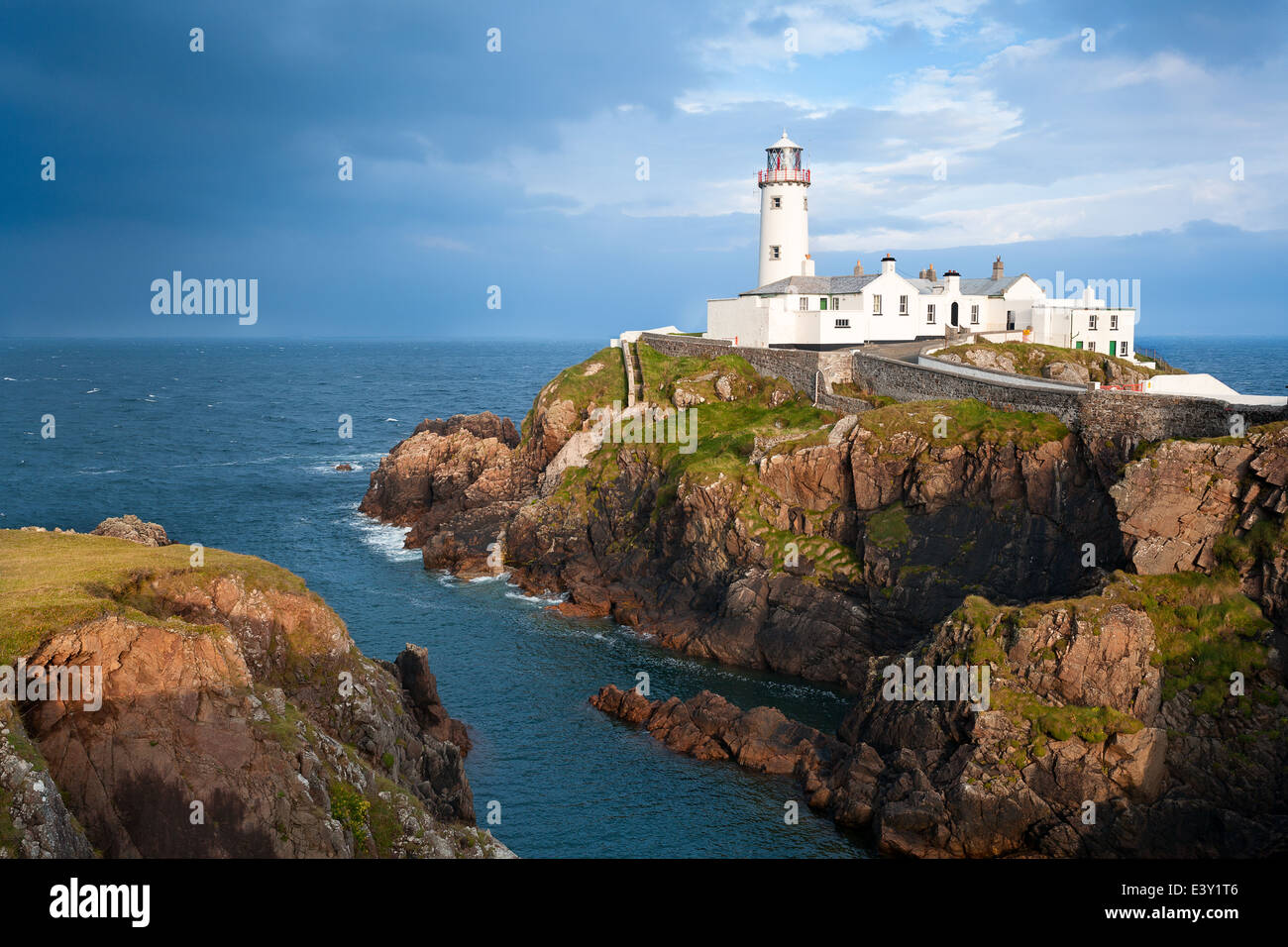 Fanad Head Lighthouse, Donegal, Irlanda Foto Stock