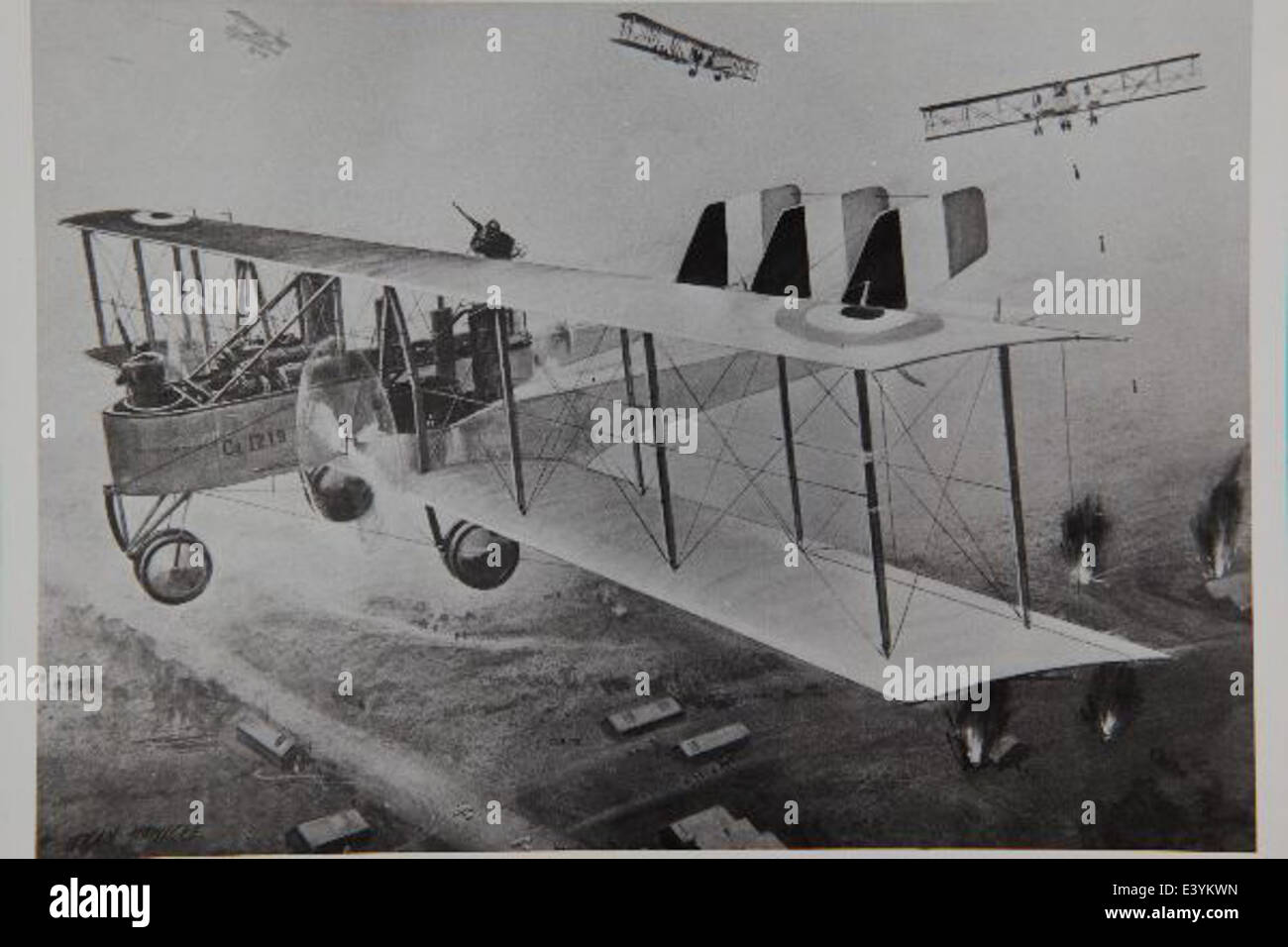 Caproni Ca. 33 Foto Stock