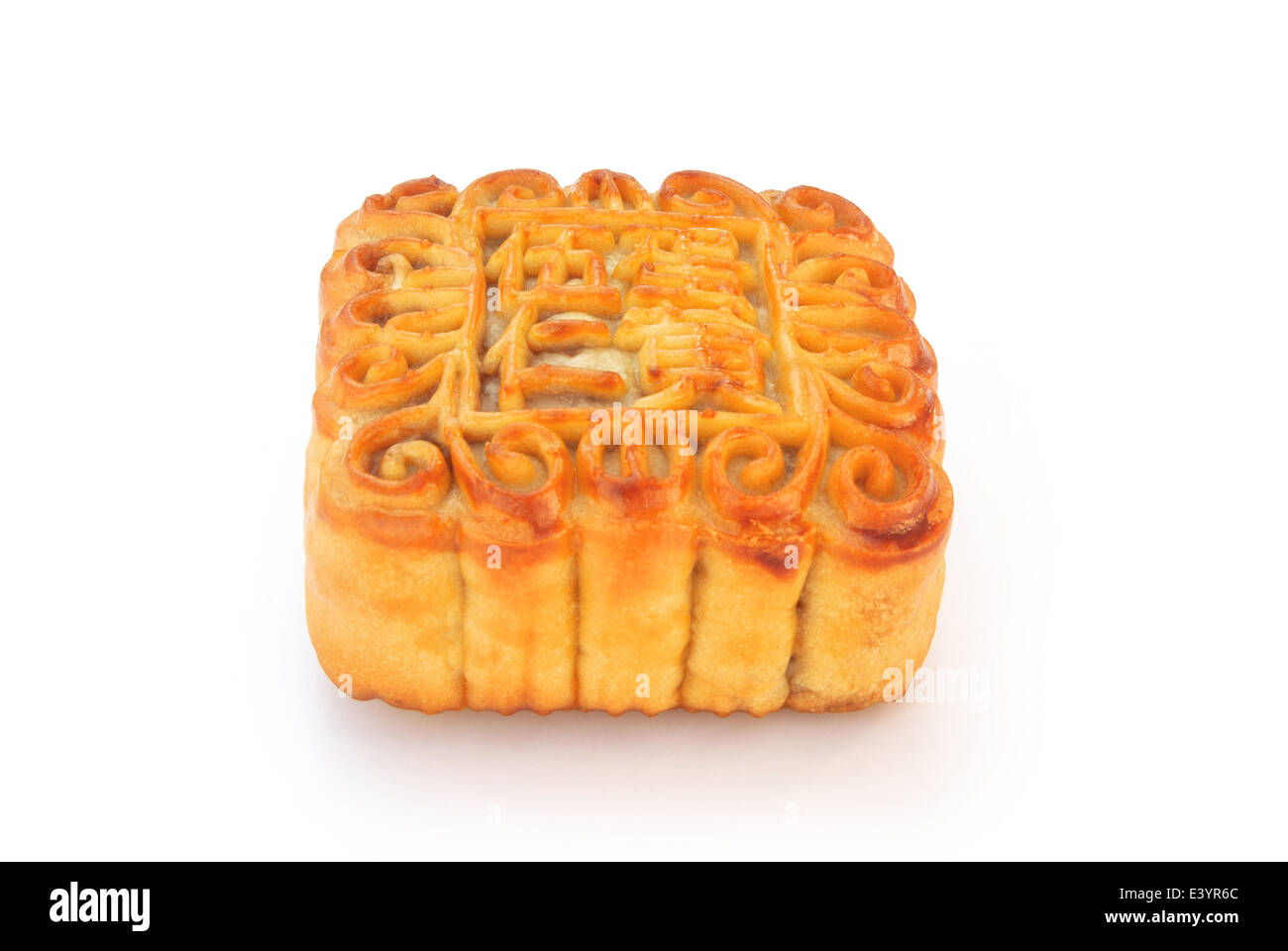 Mooncake Cinese per celebrare la metà giornata autunnale, nessun marchio registrato o di un logo Foto Stock