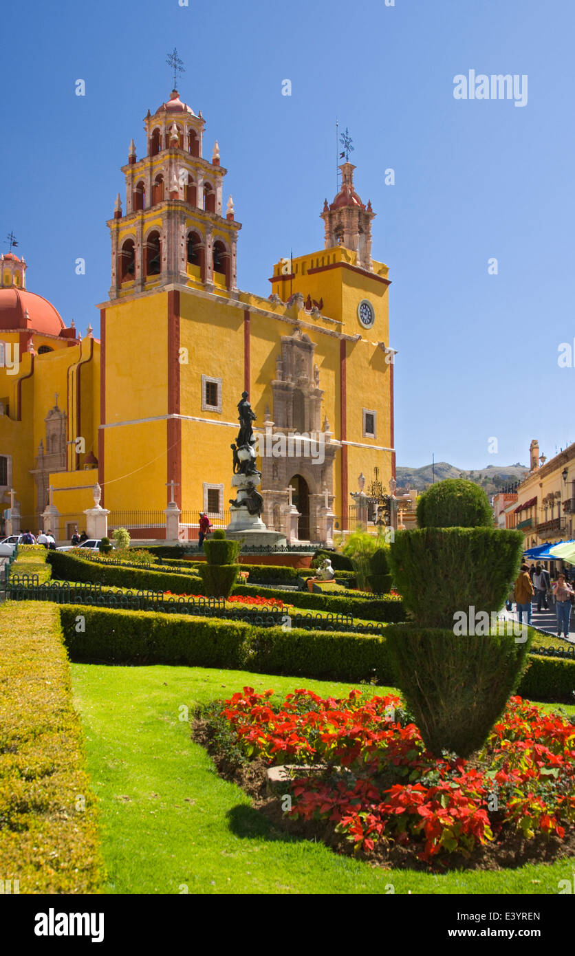 Plaza de la Paz, Centro Guanajuato, Guanajuato, Messico Foto Stock