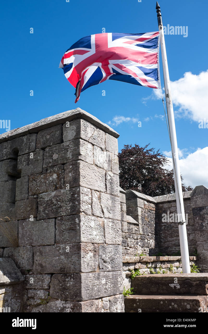 Brougham Hall, Penrith, Cumbria, Regno Unito Foto Stock