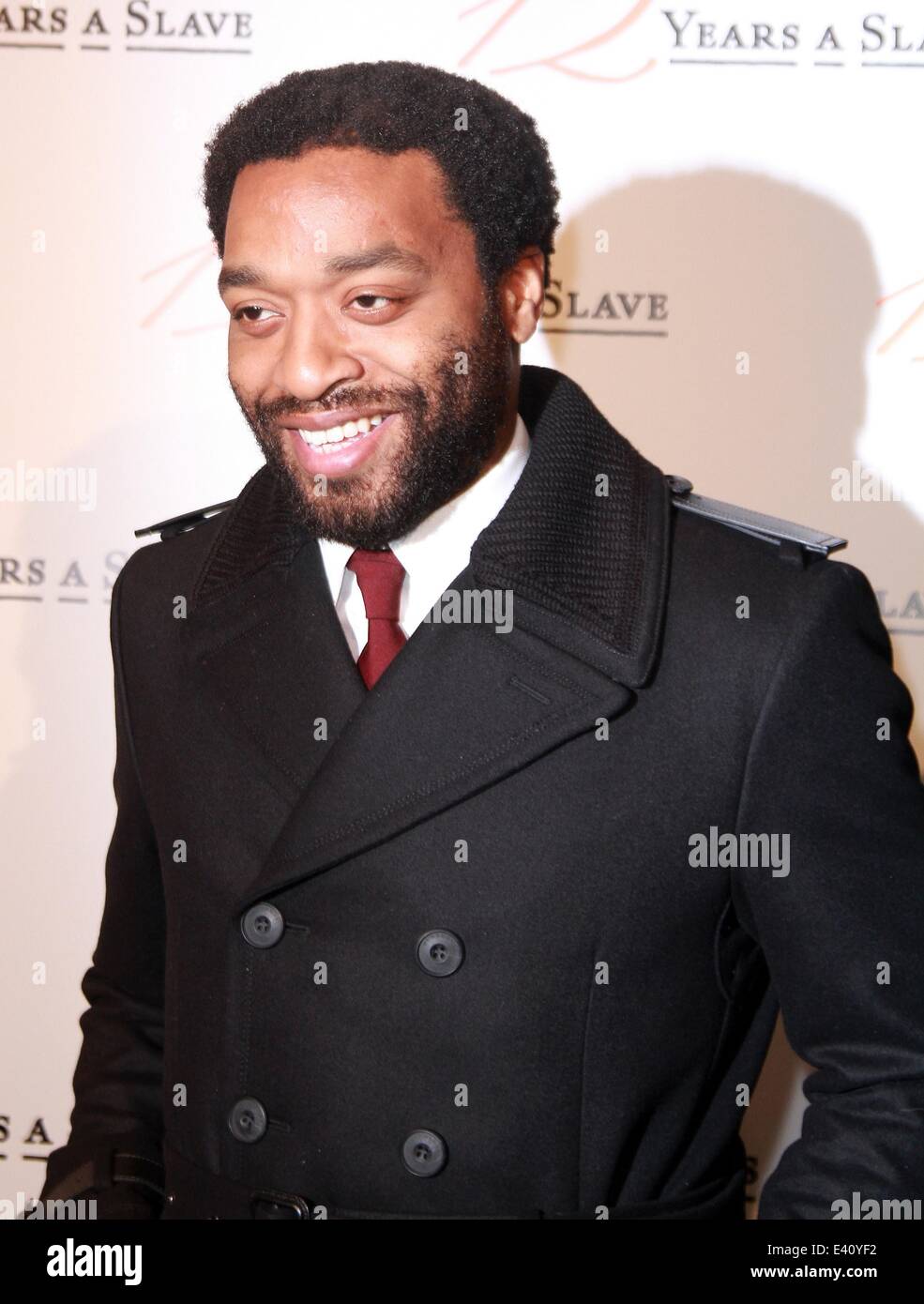 "12 anni di slave' premiere a Parigi con: Chiwetel Ejiofor dove: Parigi, Francia Quando: 11 Dic 2013 Foto Stock