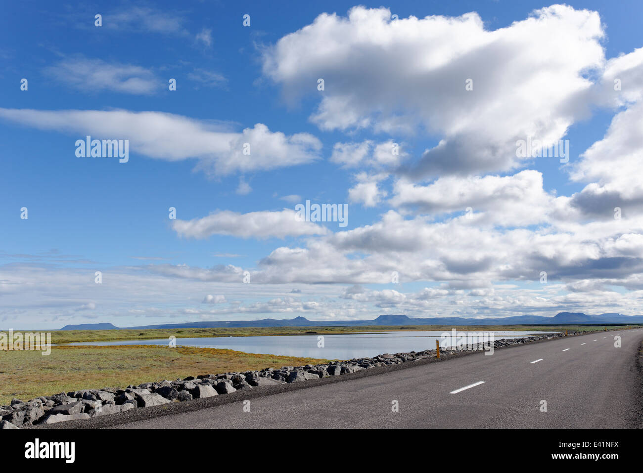 Baia di Marina lonslon, bay lonslon, Nord Islanda Foto Stock