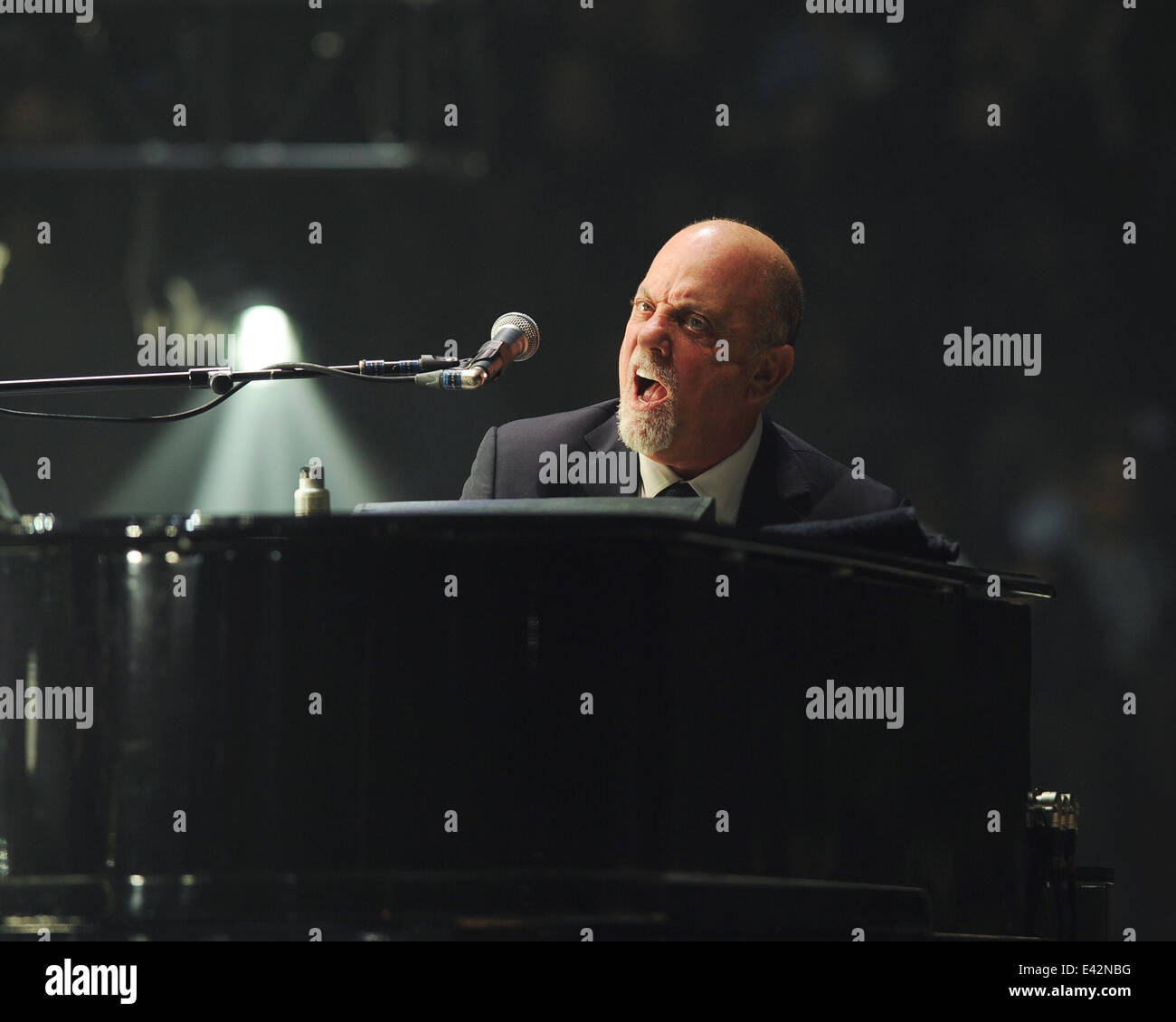 Billy Joel suona dal vivo in concerto al BB&T Center dotato di: Billy Joel dove: Sunrise, Florida, Stati Uniti quando: 11 Gen 2014 Foto Stock