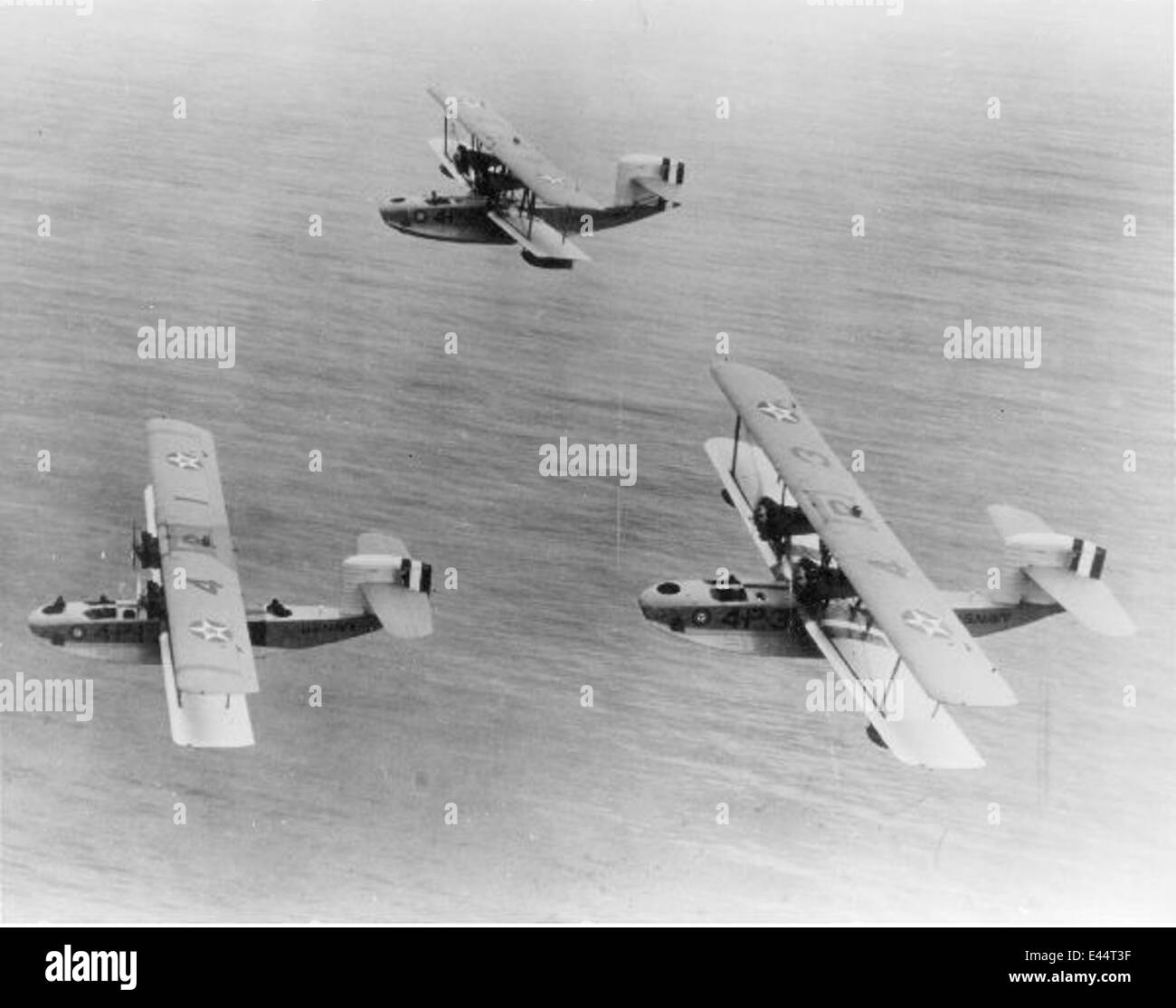 Fotografia del Douglas PD-1, un aereo da ricognizione della US Navy, che mette in evidenza il suo ruolo nell'aviazione militare durante i primi anni della seconda guerra mondiale Foto Stock
