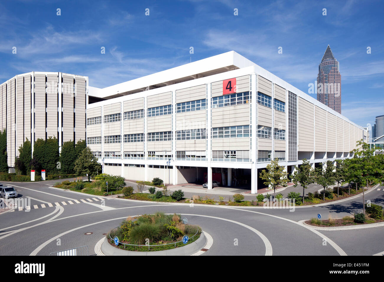 Hall 4, la Fiera di Francoforte Francoforte Hesse, Germania Foto Stock