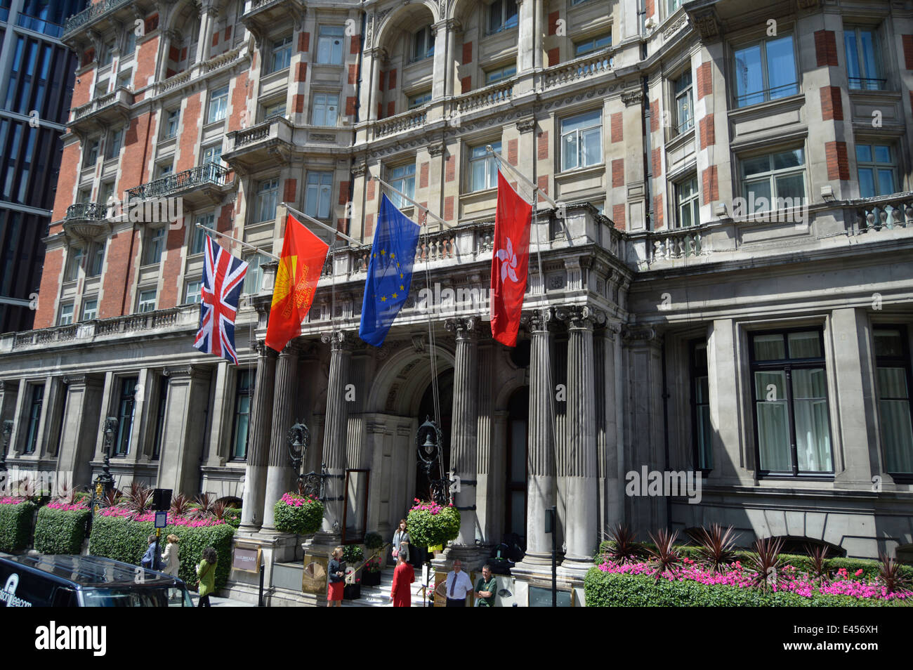 Il Mandarin Oriental Hotel, London, Regno Unito Foto Stock