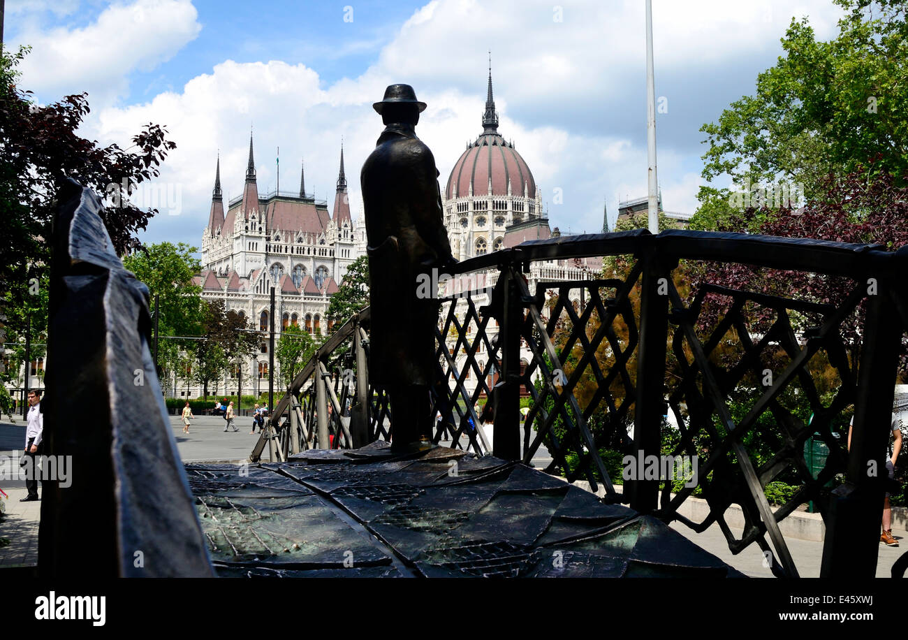 Ungheria Budapest Imre Nagy memorial Kossuth Lajos Square Foto Stock