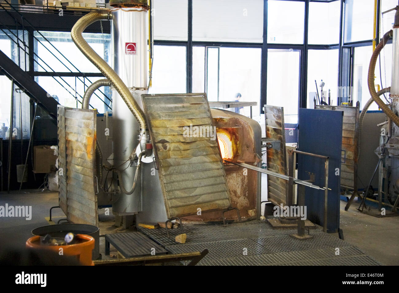 Royal Fabbrica del Vetro, La Granja de Ildefonso, Segovia Foto Stock